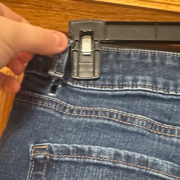 Dark Blue Women's bootcut Jeans - Picture 4 of 7